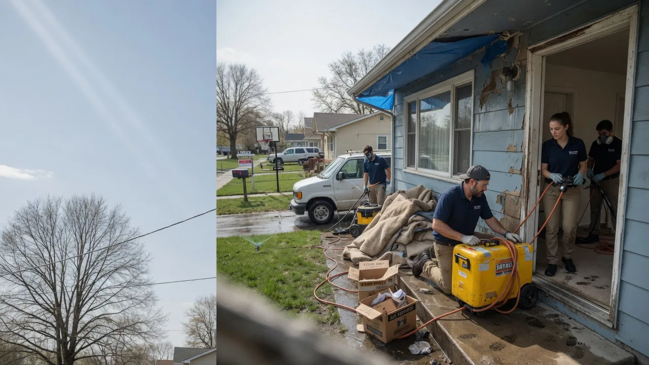 Basement Flood Cleanup in Heaters, WV near me